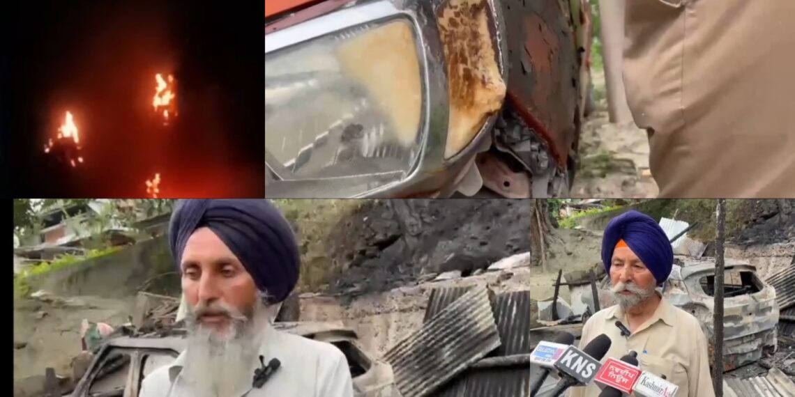 Three Vehicles Gutted in Late-Night Fire in Tarboni, Karnah; Police Launches Investigation