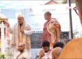 Third Annual Varshik Abhishek Celebrated at Sharda Temple in Teetwal