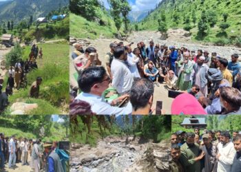 MLA Kupwara Reaches Banglawali and Charizab, Reviews Cloudburst Damage, Assures Immediate Measures