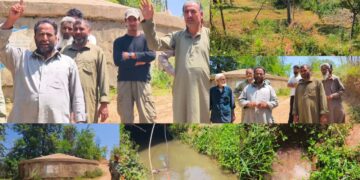 Lalpora Beerwah Residents Protest Acute Drinking Water Shortage, Around 70 Households Affected; Demand Immediate Action