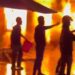 Fire Breaks Out at Swiss Chalet Villa Hotel in Tangmarg; Army Assists in Swift Response, No Casualties