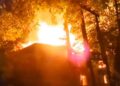 Residential House Damaged in Anantnag Fire