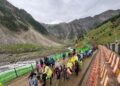 Record 9,837 Pilgrims Leave for Amarnath Yatra in Largest-Ever Single-Day Convoy