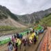 Record 9,837 Pilgrims Leave for Amarnath Yatra in Largest-Ever Single-Day Convoy