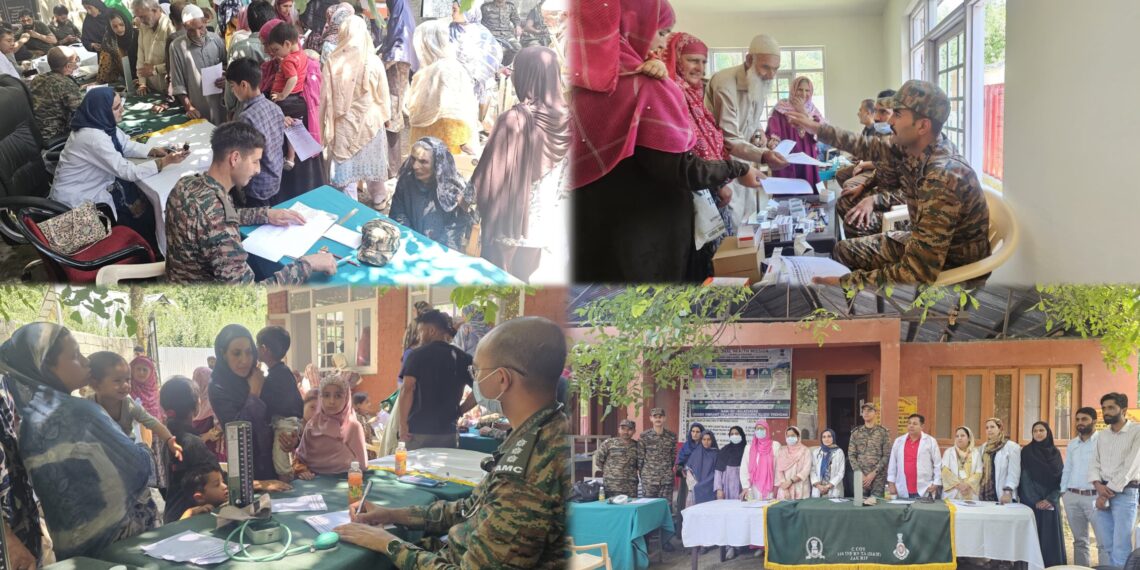 Indian Army, Health Department Organise Joint Medical Camp at Allachizab