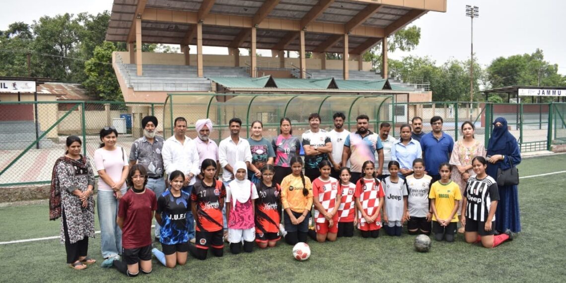 J&K Sports Council Begins Hunt for U-14 Girls Football Talent, Selection Trials Underway