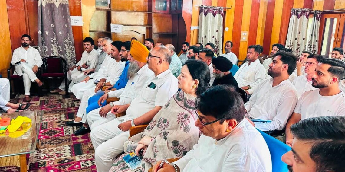 BJP Intensifies Preparations for Secretariat Gherao in Srinagar, Targets Corruption and Governance Failures