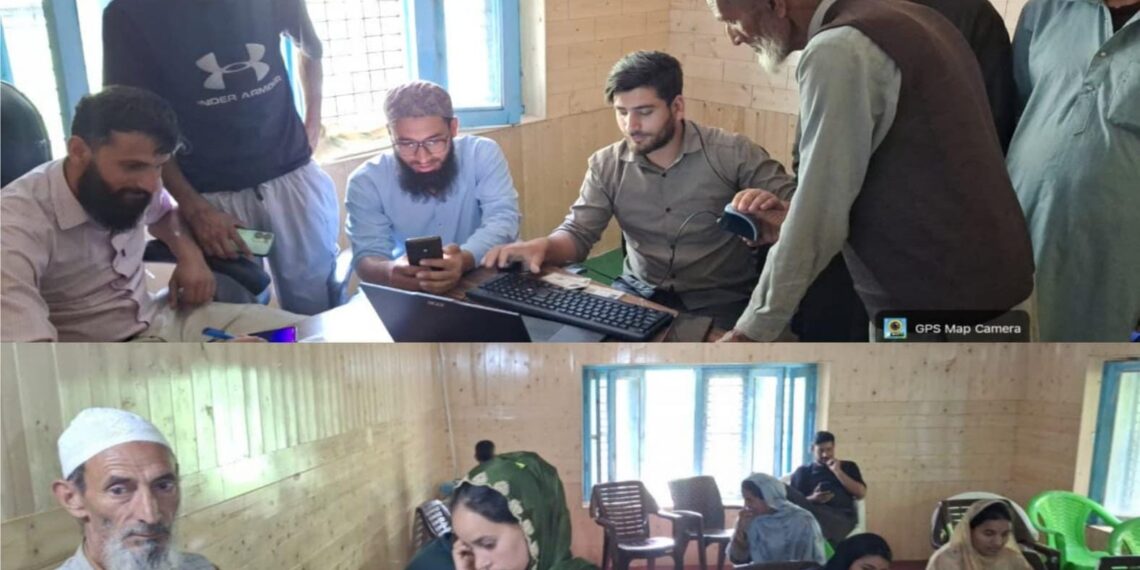 Doorstep Government Services Reach Border Village Amroohi as Administration Organises Special Digital Facilitation Camp