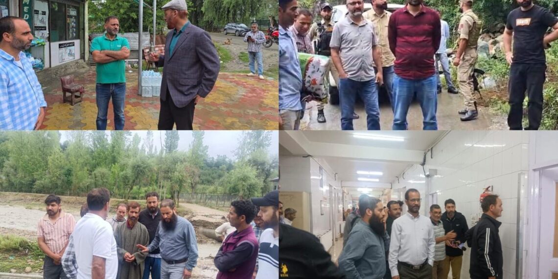 Continuous Rainfall: District Disaster Management teams Intensifies Field Monitoring Across Baramullah