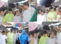 Minister Javed Rana, Satish Sharma assess flood damage in Rajouri