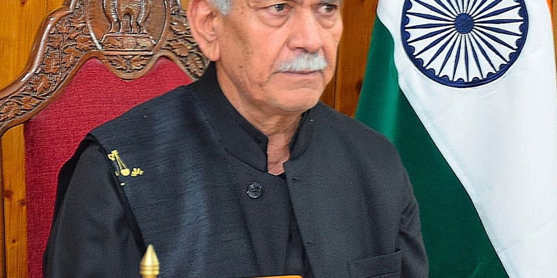 LG Manoj Sinha Reviews Restoration of Amarnath Yatra Tracks, Orders Speedy Repairs After Heavy Rainfall