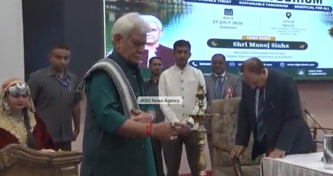 “J&K Can Become India’s Model for Sustainable Tourism”: LG Manoj Sinha