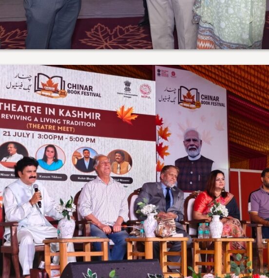 Kashmiri Theatre, Culinary Heritage and Urdu Literature Shine on Day 4 of Chinar Book Festival
