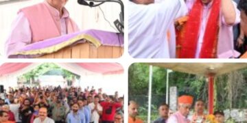LG Manoj Sinha Calls for Spiritual Values, National Duty at Sacred Harbah Festival in Anantnag
