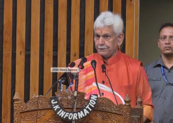 Centre Assures Full Support to Flood-Hit J&K, Amit Shah Spoke to Me Yesterday: LG Manoj Sinha