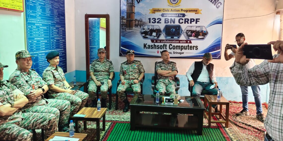 CRPF Empowers Kashmiri Youth With Free Computer Training Under Civic Action Programme