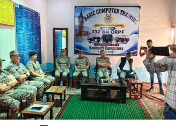 CRPF Empowers Kashmiri Youth With Free Computer Training Under Civic Action Programme