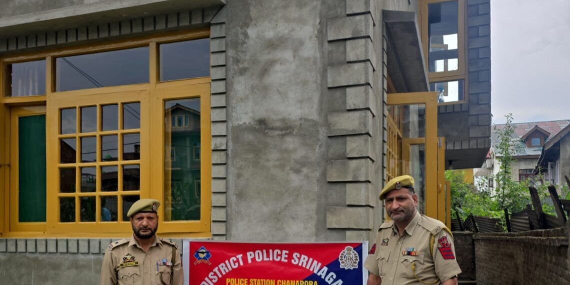 Srinagar Police Attaches Drug-Trafficking Assets Worth ₹5.60 Crore in Biggest Financial Crackdown Under Nasha Mukti Drive