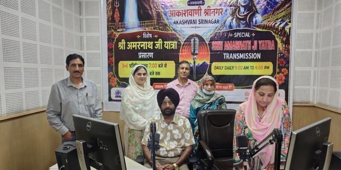 Akashvani Srinagar Inaugurates Special Shri Amarnath Ji Yatra 2026 Transmission