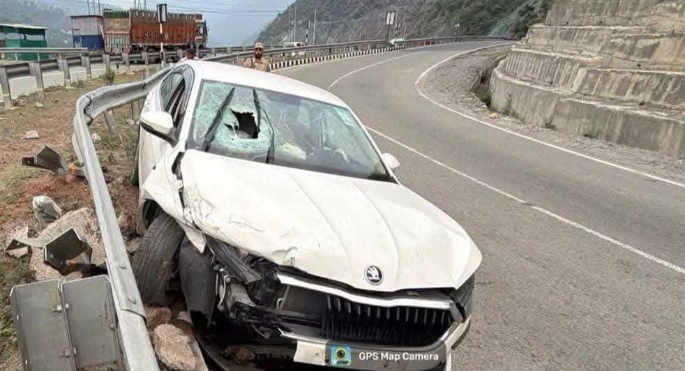 Former Sarpanch Killed After Shooting Stone Hits Car on NH-44 in Ramban