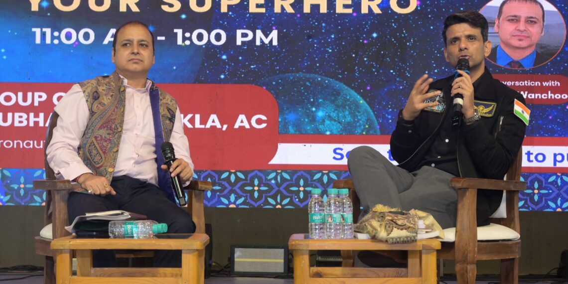 Astronaut Shubhanshu Shukla Inspires Thousands at Chinar Book Festival, Says ‘Sky Was Never the Limit’
