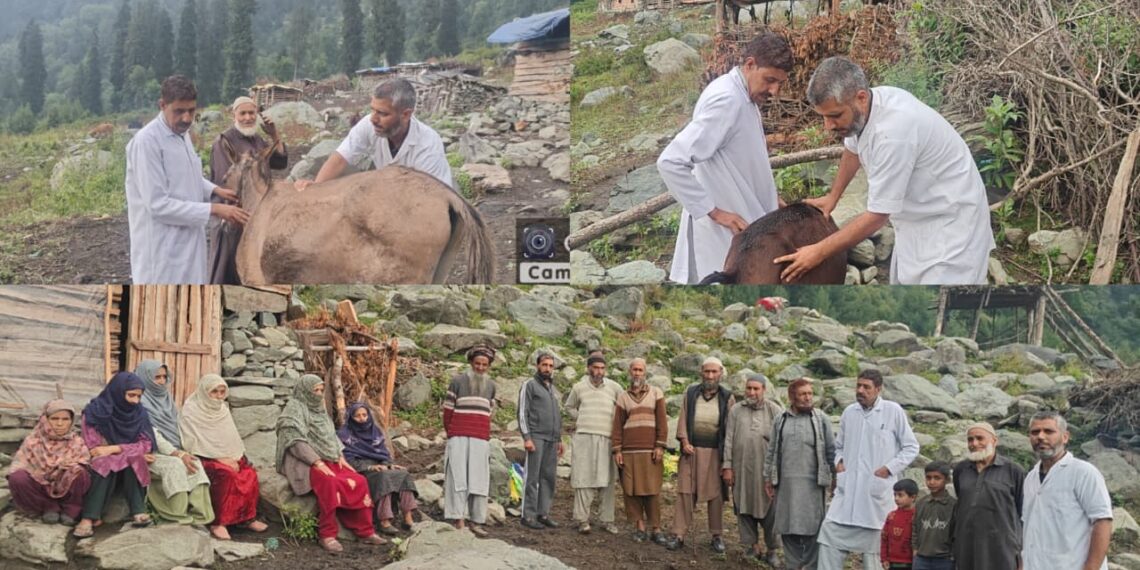 Awareness-cum-Veterinary Camp Organised at Gagdari Behak; Farmers Sensitised on Livestock Health and Government Schemes