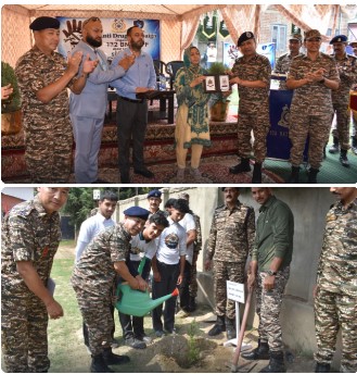 CRPF, Civil Society Join Hands to Launch Anti-Drug Campaign at Rawalpora School
