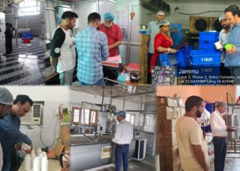 FDA Cracks Down on Dairy Units Across J&K; 34 Milk Product Samples Lifted for Quality Testing