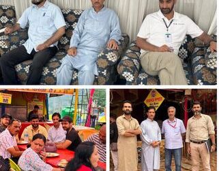 محمد امین شاہ نے منی گام میں امرناتھ یاترا بیس کیمپ کا دورہ کیا، یاترا کے بہتر انتظامات کے لیے انتظامیہ کو سراہا۔