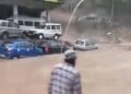 Heavy Rain Triggers Flash Floods in Doda’s Thathri; Houses, Shops, Vehicles Damaged, NH-244 Closed
