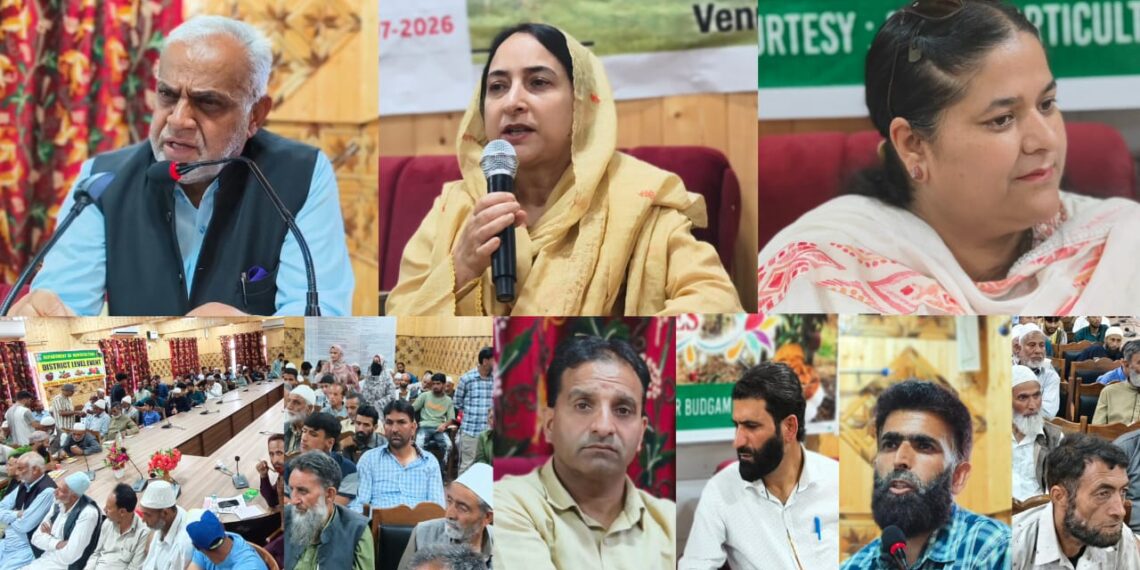 Horticulture Department Budgam Organises District-Level Mega Awareness Camp at Beerwah