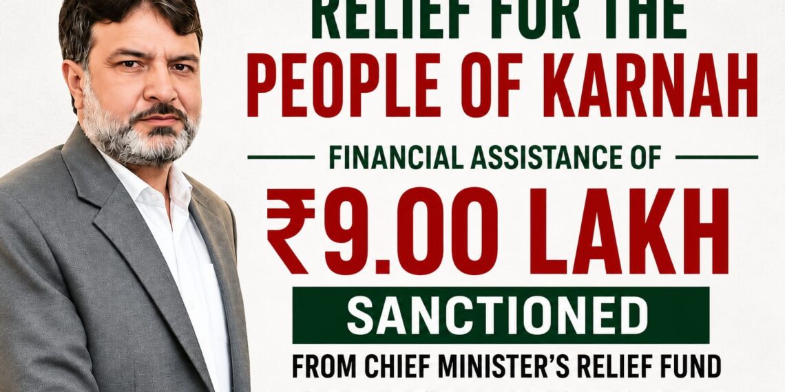 ₹9 Lakh Financial Assistance Approved for Fire-Affected Families in Karnah from Chief Minister’s Relief Fund