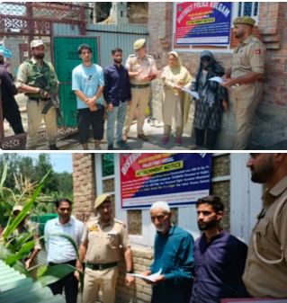 Kulgam Police Attach ₹1-Crore Properties in Major Crackdown Under 100-Day Campaign