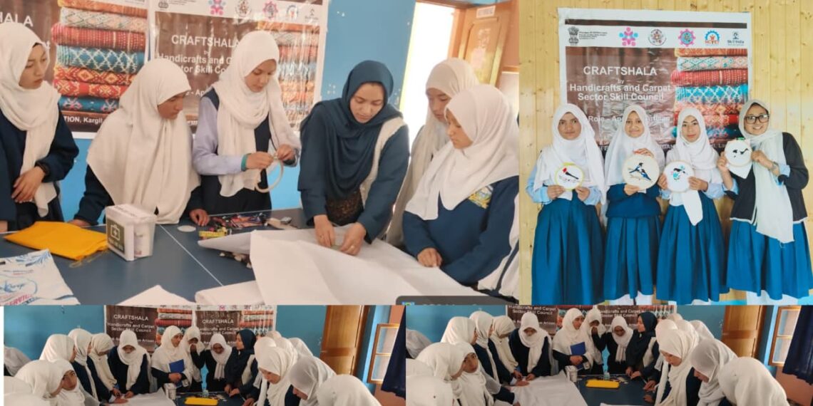 YEO Organises 30-Day “Craftshala” Skill Training Programme for Students in Kargil, Ladakh