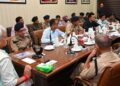 LG Manoj Sinha Reviews Arrangements at Bhagwati Nagar Yatri Niwas Ahead of Amarnath Yatra