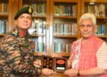 COAS Gen Dhiraj Seth Calls On LG Manoj Sinha, Discuss Security Situation