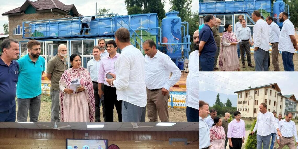 Mandeep Kaur reviews green campus initiatives at SKUAST-K
