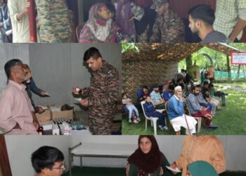 مقامی آبادی کو مفت صحت کی دیکھ بھال کی خدمات فراہم کرنے اور ہندوستانی فوج اور مقامی کمیونٹی کے درمیان تعلقات کو مضبوط بنانے کے مقصد کے ساتھ بھارتی فوج کے ذریعہ باراری پورہ، اُڑی، بارہمولہ میں ایک میڈیکل کیمپ کا انعقاد کیا گیا۔