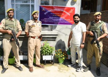 Srinagar Police Attaches ₹1.20 Crore Drug-Tainted Property Under NDPS Act in Major Crackdown