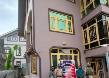 Srinagar Police Attaches ₹1.35 Crore Worth Properties of Drug Peddlers Under Nasha Mukt J&K Abhiyan