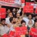 NC Stages Protest in Srinagar, Demands Immediate Restoration of J&K Statehood