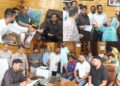 Satish Sharma Meets Multiple Delegations in Srinagar, Reaffirms Commitment to Welfare of Workers, Traders and Youth