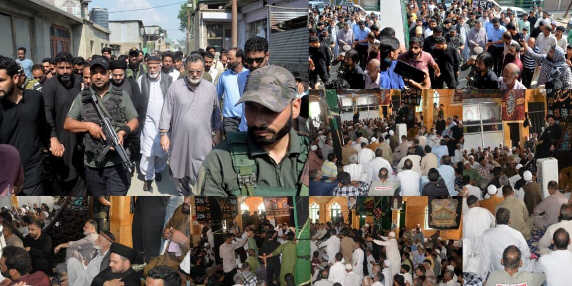 All J&K Shia Association Holds Majlis-e-Aza at Taingan, Budgam