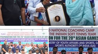 Srinagar Hosts Indian Soft Tennis Team’s National Camp Ahead of Asian Games 2026*