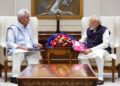 LG Manoj Sinha Meets PM Narendra Modi, Briefs Him on J&K Situation