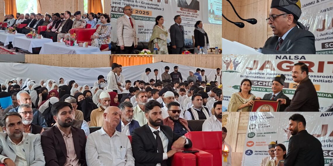 TAKING JUSTICE TO THE FRONTIER: NALSA JAGRITI AWARENESS PROGRAMME HELD AT GDC TANGDHAR