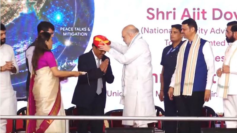‘Every Major National Security Decision Under PM Modi Has Doval’s Guidance’: Amit Shah While Presenting Lokmanya Tilak National Award
