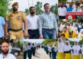 Mega Padyatra Held in Beerwah Under Nasha Mukt Bharat Abhiyan; Students Lead Anti-Drug Awareness Campaign