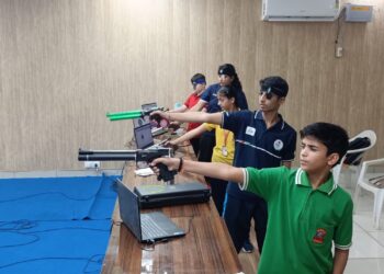 Young Sharpshooters Shine as Jammu Inter-School District Rifle Shooting Championship Concludes