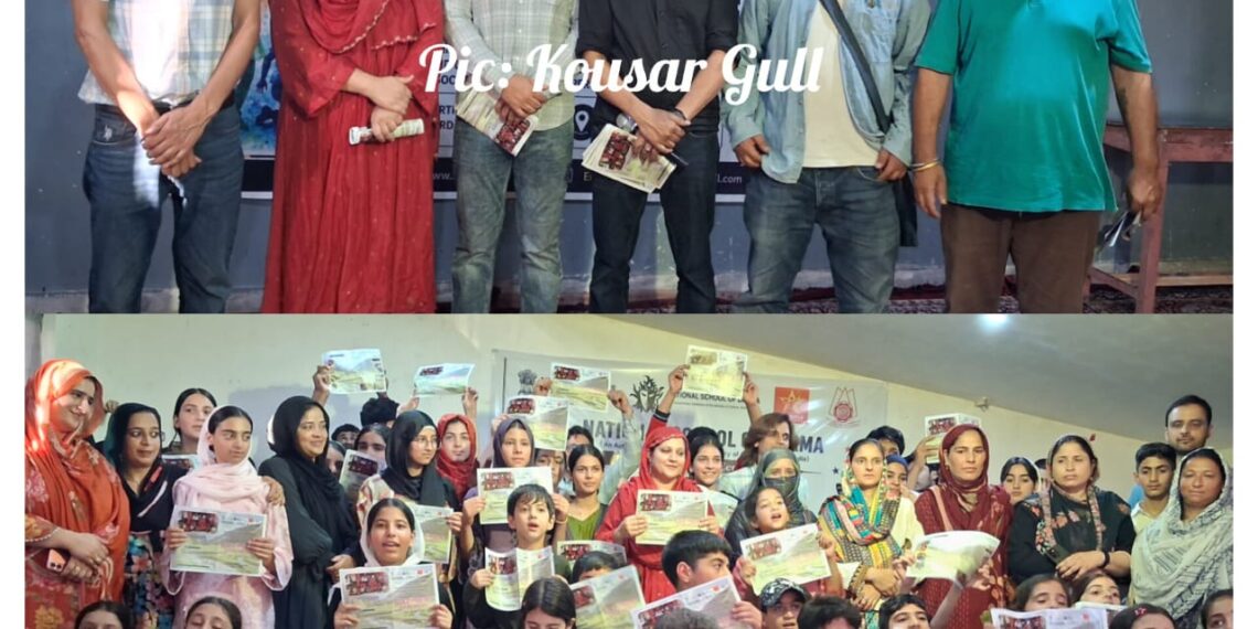 NSD Concludes 15-Day Summer Theatre Workshop at Shemstar International School Qazigund